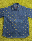 Completo Louis Vuitton In Denim Camicia S Pantaloncino 30