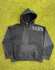 Felpa Patchwork Valentino Nera L