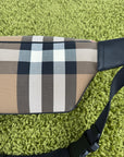 Marsupio Sonny Canvas Check Burberry Marrone