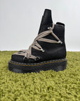 Stivaki Rick Owens X Dr Martens Megalace Nero 37