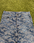 Jeans Louis Vuitton monogram Blu M