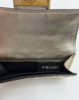 Micro Trifold baguette Fendi oro