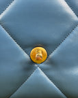 Borsa Chanel 19 Trapuntata in Pelle Azzurra