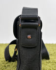 Borsa a tracolla mini saddle Christian Dior Nera