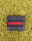 Portafoglio Gucci nero blu e rosso