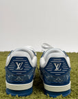 Louis vuitton trainer Size 8=42 calza 43 blu e bianca