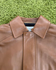 Giubbotto Saint Laurent in Pelle Marrone 160/84Y