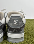 Louis Vuitton trainer Size 5.5=39.5 calza 40.5 bianche e grigie