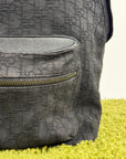 Zaino Ridere Oblique In Jacquard Christian Dior Nero