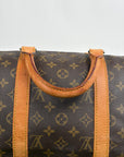 Borsone da viaggio Keepal Louis Vuitton Marrone