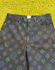 Jeans Casablanca Heatmap Monogram In Denim Multicolor 30