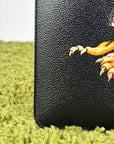 Pochette Givenchy Leo in pelle Nero