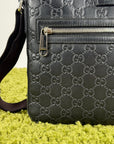 Borsello Gucci in Pelle Nera