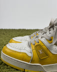 Louis vuitton trainer Size 6=40 calza 41 bianca e gialla