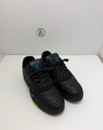 Louis Vuitton trainer 7.5=41.5 veste 42.5 nera e multicolore