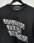 T shirt Louis Vuitton Size M nera e bianca