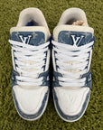 Louis Vuitton Trainer Denim Blu 7