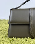 Jacquemus La Grande Bambino Verde Scuro - Second Hand Di Fiore