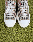 Burberry Check Sneaker Beige 42.5 - Second Hand Di Fiore