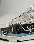 Louis Vuitton Trainer Size 8=42 veste 43 blu bianca e nera