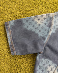 Giacca Louis Vuitton Monogram Halftone Denim L