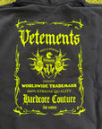 Felpa Vetements Nera L