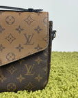 Borsa Louis Vuitton Metis in tela Monogram Reverse Marrone