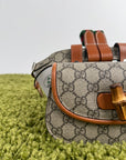 Marsupio gucci beige in tela
