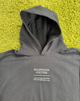 Felpa Balenciaga Nera M - Second Hand Di Fiore