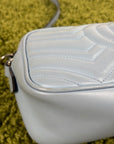 Borsa Gucci Marmont azzurra