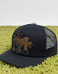 Cappello Chrome hearts Size 51-61 nero e marrone