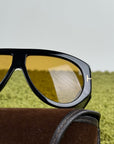 Occhiali da sole Tomford Nero con lenti gialle - Second Hand Di Fiore