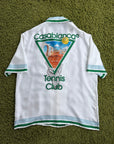Camicia Metaphysical Tennis Icon Casablanca Bianca Multicolor XL - Second Hand Di Fiore