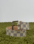 Cintura Louis Vuitton Bianca 95 38 115cm