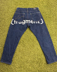 Jeans Moncler Genius X Fragment Design blu 46