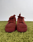 Christian Louboutin Spikes Low Rosso 44