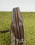 Borsello Gucci beige verde e rosso