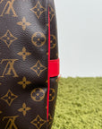Keepall Bandoulière 45 Louis Vuitton Marrone Rosso