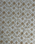 T shirt Louis Vuitton Size L bianca e oro