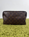 Beauty Case Louis Vuitton Marrone