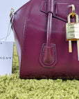 Borsa Mini Antigona Lock Bag Givenchy Bordeaux