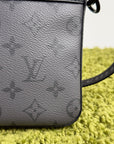 Borsa Trio Messenger Louis Vuitton Grigia