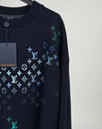 Felpa Louis Vuitton Size XXL blu azzurra a verde