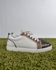 Christian Louboutin Spikes Bianco multicolor 43