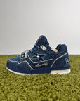 Louis Vuitton Trainer in Denim Blu 9.5