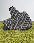Borsa Saddle Christian Dior In oblique Beige Blu