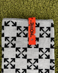 Telo da Bagno Off White grande e piccolo Nero Bianco - Second Hand Di Fiore