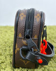 Pochette Louis Vuitton Volga Monogram SS19 Virgil Abloh marrone