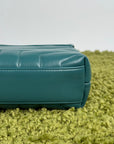 Borsa a tracolla Saint Laurent Toy LouLou Verde - Second Hand Di Fiore