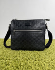 Borsello Gucci in Pelle Nera